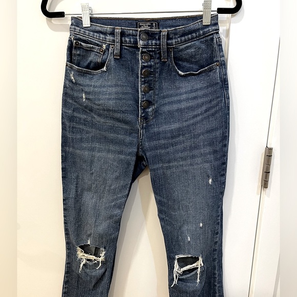 Abercrombie & Fitch ultra-high rise mom jeans size 26/2 - Picture 5 of 5